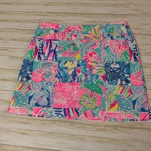 NWOT Lilly Pulitzer Marigold Skort
